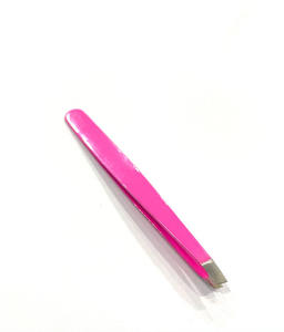 Pinzas para Cejas de Acero Inoxidable Plateado, Punta Inclinada, Herramienta de Belleza Profesional para Depilar y Hilar, Herramientas de Maquillaje - Product Image 3