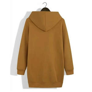 Wholesale Custom Oversized <b>Longline</b> <b>Hoodie</b> With OEM Printing Extended Fit Fleece Pullover With Breathable Fabric Men's <b>Hoodie</b> - Product Image 2