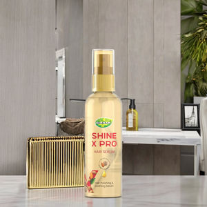 Logotipo personalizado, péptido de proteína sin sulfato orgánico, antiencrespamiento, brillo nutritivo, cabello seco y dañado, aceite de suero para el cabello X Pro - Product Image 3