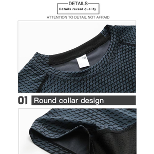 ชุดป้องกันผดผื่นแห้งเร็วสำหรับผู้ชายขนาดพลัสออกแบบได้ตามต้องการ - Product Image 5