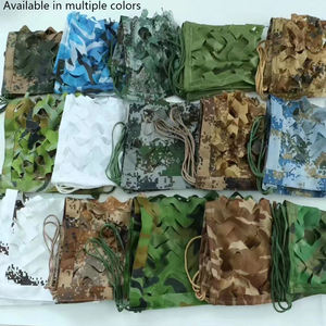 Camping en plein air randonnée chasse décoration pare-soleil fête blindage enceinte <span class=keywords><strong>renforcé</strong></span> double couche clôture <span class=keywords><strong>camouflage</strong></span> net - Product Image 6