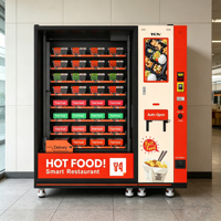 Distributeur automatique de repas chauds TCN 8V : Gagnez de l'argent 24h/24, 7j/7 – Alternative automatisée au restaurant, système à fort potentiel de profit