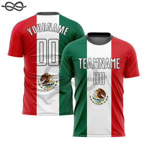 Maillots de football personnalisés, uniformes, impression par sublimation, manches courtes, respirants, séchage rapide, maillots d'équipe - Product Image 6