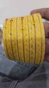 Brazalete de resina Rajasthani, brazaletes indios hechos a mano, joyería, accesorios de joyería Rajasthani - Product Image 3