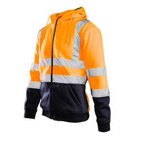 Buen fabricante Hombres Hi Vis Sudaderas con capucha Totalmente personalizado Venta caliente Top Trending Anti Arrugas Hombres Hi Vis sudaderas con capucha con alta calidad - Product Image 3