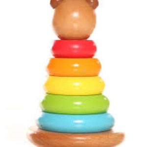 Baby Soft Bear Matching Infant Food Grade Animal Baby Teether Building Blocks Silicone Sorting Nesting Stacking <b>Toys</b> - Product Image 5