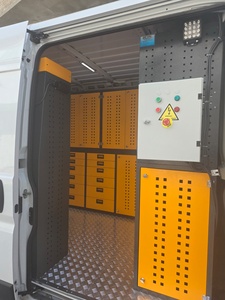 Solution de rangement modulaire professionnelle pour véhicules avec armoires et étagères, système d'aménagement intérieur automobile, systèmes d'étagères pour fourgons OEM ODM - Product Image 5