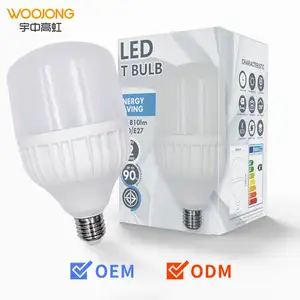 WOOJONG SMD DOB LED-Glühbirnen Großhandel B22 E27 Kunststoff Aluminium T-förmige LED-Lampe20W/30W/40W/50W