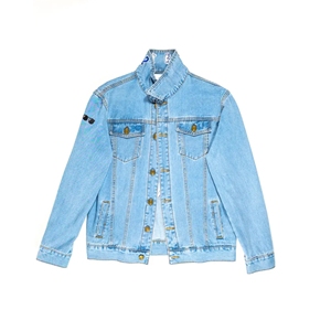 Para La Universidad Estatal, chaqueta vaquera de verano informal personalizada para mujer con bordado de botones, ropa TSU HBCU - Product Image 1