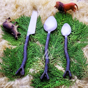 Ensemble de couverts en métal de qualité supérieure Resorts Hotel Ware and Restaurant Vaisselle Couverts Ensemble de couverts 3 pièces à bas prix - Product Image 2
