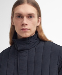 Veste matelassée pour hommes, légère, rembourrée, surdimensionnée, vêtements d'extérieur décontractés, manteau d'hiver chaud, coupe-vent Streetwear à col haut - Product Image 5
