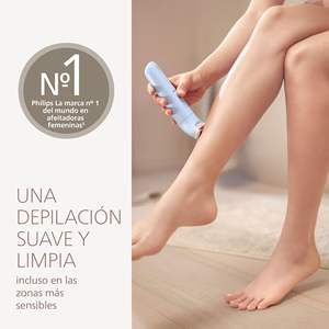 Afeitadora Inalámbrica de 3 Cuchillas para Uso en Seco y Húmedo, para Piernas y Cuerpo, 80 Minutos de Autonomía, Recortadora Corporal - Product Image 2