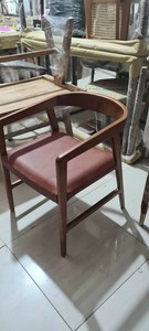 Qualité nouveau matériau en bois naturel ferme Design traditionnel chêne frêne bois Villa Chaise De café canapé chaise avec emballage de courrier - Product Image 5