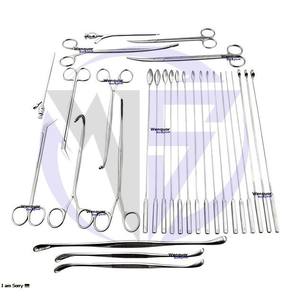 Ensemble chirurgical de cholécystectomie de base Wenquar de 29 pièces, instruments de chirurgie générale en acier inoxydable de haute qualité, kit d'outils médicaux - Product Image 5