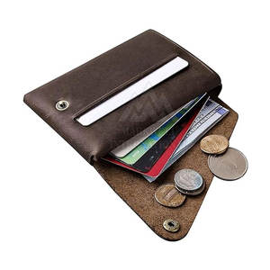 Cartera de Cuero con Diseño Plegable y Múltiples Tarjetas, con Logotipo Personalizado, de Alta Calidad - Product Image 2