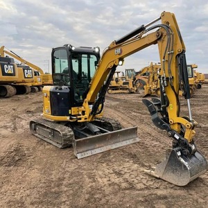 Mini-excavatrice Caterpillar 303.5e d'occasion à vendre avec moteur, boîte de vitesses, pompe et certificat PLC-CE, puissance de 10-25 kW, prête à la vente - Product Image 2