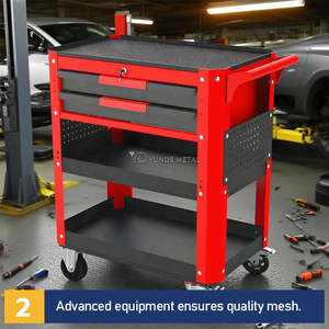 ตู้เครื่องมือโลหะแบบโมดูลาร์คุณภาพสูงขนาดใหญ่สำหรับงานหนักแบบกำหนดเองพร้อมเครื่องมือ - Product Image 5