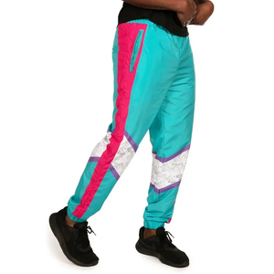 Veste coupe-vent unisexe vintage multi-panneaux en nylon et polyester, ourlet ourlé, streetwear, grande taille, personnalisable, écologique - Product Image 3