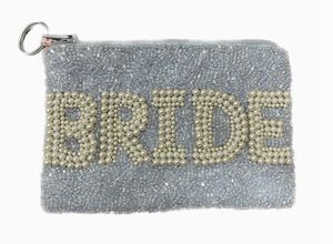 Elégante et élégante mariée perlée à la main avec broderie de conception de bouteille de vin Mini sac à fermeture éclair Top fantaisie de luxe Nouveau design d'Inde - Product Image 2