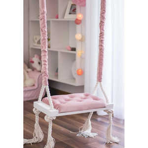 Columpio de Madera Estilo Escandinavo para Niños y Adultos, para Uso en Interiores y Exteriores, Mueble de Exterior Perfecto - Product Image 1