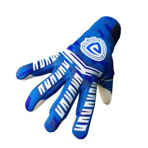 Guantes de portero OEM personalizables de alta calidad para adultos hechos de cuero paquistaní con su propio logotipo para uso en exteriores - Product Image 4