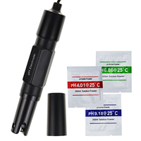 Sonde d'électrode de pH connecteur BNC remplaçable câble de 200cm de Long pour capteur de test de contrôleur de moniteur de PH-mètre (OEM)