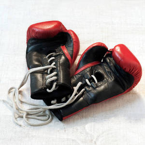 RX Sports Custom Unisex Sparring Punch Guantes Cierre de gancho y bucle de cuero para Sanda MMA Muay Thai Kick Boxing Training - Product Image 3