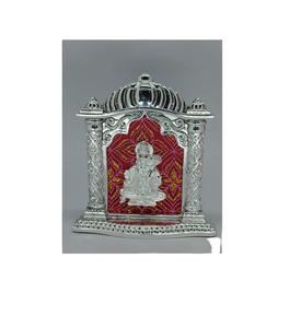 Statue de Hanuman en acier inoxydable puissant de Jai Shree Krishna Arts - Décoration artistique écologique faite à la main pour la maison, la salle de puja, spirituelle - Product Image 1