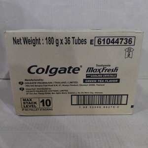 Pasta Dental Colgate Maxfresh Green Tea 180g Tamaño Regular para Uso Doméstico, Blanqueadora, Anti-Caries, Antibacteriana, Química, para Dientes Sensibles - Product Image 5