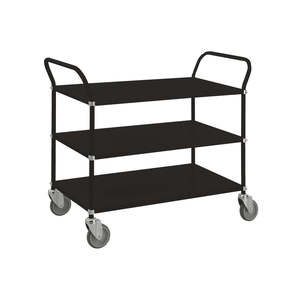 Chariot sur pied KM8106B, couleurs unies, chariot à 3 étagères - Product Image 1