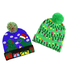 Autumn Winter <b>Warm</b> Pullover <b>Hat</b> High Quality Pompom Customizable Christmas Holiday Knitted Style <b>for</b> <b>Men</b> Women Babies <b>for</b> Travel - Product Image 1