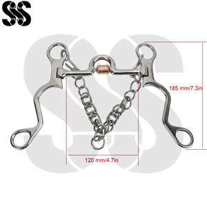 Mors de cheval en acier inoxydable 2026, qualité usine, durable, léger, double action, couleurs personnalisables, service OEM, haute qualité - Product Image 6