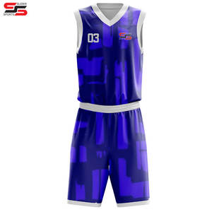 Maillot de basket-ball à quantité minimale de commande bas OEM sublimation logo personnalisé conception uniforme de basket-ball réversible - Product Image 4