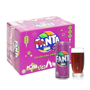 Refresco de uva Fanta más vendido, refresco cremoso de 320ml con sabor a fruta, embalaje de botella sin azúcar al mejor precio - Product Image 3
