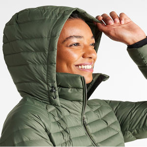 Nouvelles vestes d'hiver 2026 à capuche amovible, doudoune épaisse et chaude pour femmes, parka matelassée respirante coupe-vent OEM - Product Image 3