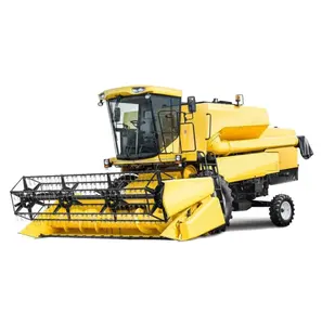 Factory Combine Harvester Agriculture Machinery For Rice And Wheat Cheap Combine Harvester 5 Rows Low Price