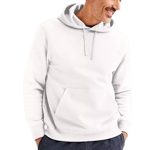 Vente en gros de sweats à capuche vierges en coton sweats à capuche surdimensionnés pour hommes sweats à capuche vierges avec logo personnalisé pour hommes sweats à capuche solides à manches longues pour hommes - Product Image 1