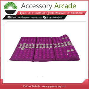 Meilleures ventes Tapis d'acupression en fibre de coco écologique (disque Lotus) avec trois pointes Oreillers et coussins d'extérieur au prix - Product Image 6