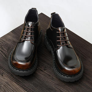 รองเท้าหนังกลับนิ่มแบบ Brogue ขอบเจาะรู พื้นรองเท้าน้ำหนักเบา รองเท้าลำลองสำหรับผู้ชาย รองเท้าแฟชั่น - Product Image 3