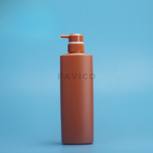 Meilleur prix Orange Shampooing HDPE Bouteille 500ml Carré Corps Savon Shampooing Conditionneur Corps Lavage Cosmétique Emballage POMPE Bouteille - Product Image 1