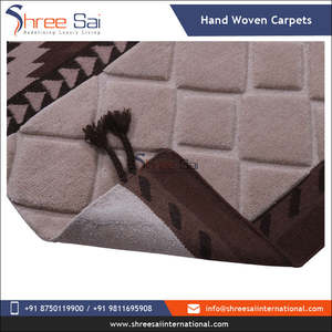 Premium Quality Wool Handmade Carpet Exclusive Sale on Woven Area <b>Rugs</b> and Sets for Kitchen Embroidered 3D Technics - Product Image 5