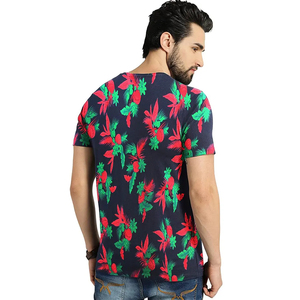 Fabricante personalizado sublimado 100% algodón camiseta para hombres logotipo personalizado promocional sublimación camiseta - Product Image 3