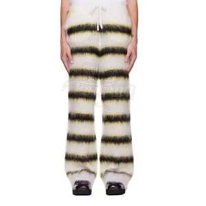 Pakistan fait pas cher prix couleur contraste hommes Moahir pantalon haute qualité confortable pantalon pour hommes - Product Image 6