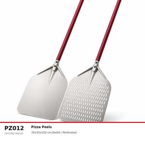Pelle à pizza perforée en aluminium Fida 35 cm - Product Image 2