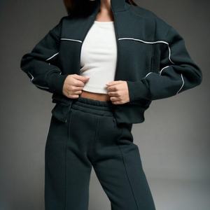 Chándal Deportivo Personalizado al por Mayor para Mujer, Ropa Deportiva para Entrenamiento y Running, Chándal Ajustado para Mujer - Product Image 3