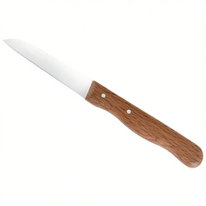 Cuchillo para verduras Schwerkrone de 12 cm, acero inoxidable, mango de madera, cuchillo de cocina - Product Image 3