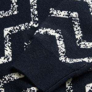 Otoño Invierno recién llegados sudadera de moda suéter de punto de manga larga prendas de punto en blanco suéter transpirable suéteres de punto - Product Image 4