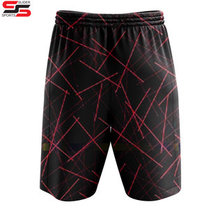 Short de gymnastique en maille imprimé d'été de haute qualité Logo personnalisé Short en maille de basket-ball à sublimation en polyester vierge pour hommes avec couture de 5 pouces - Product Image 2
