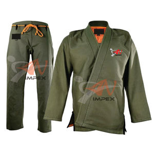 คุณภาพสูงศิลปะการต่อสู้เครื่องแบบที่กําหนดเอง Jiu Jitsu เครื่องแบบยูโดมืออาชีพเครื่องแบบโลโก้ที่กําหนดเองและผ้าฝ้าย 100% - Product Image 2