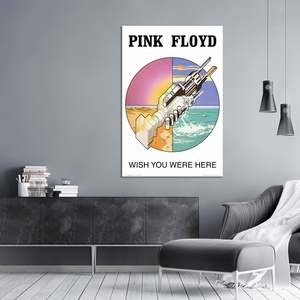 Póster Decorativo de Pared con el Símbolo 'Wish You Were Here' de Pink Floyd, Estilo Moderno - Product Image 3
